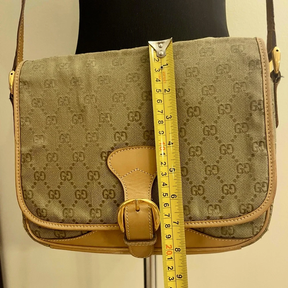 Gucci Vintage Beige Crossbody Bag - Picture 10 of 12